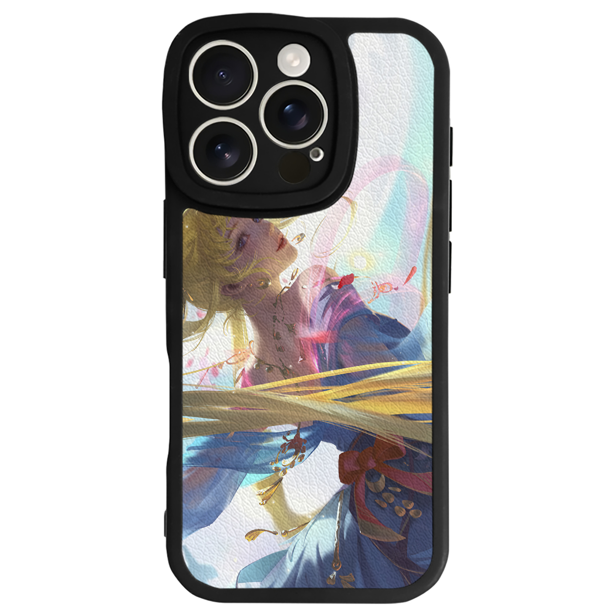 （画像用） 美少女戦士セーラームーン Sailor Moon 【iPhone 16シリーズ対応】シリコンスマホケース（レザー調） 材質：シリコン